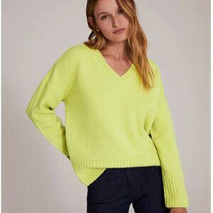 Favorite Daughter The William V-Neck Sweater Citron